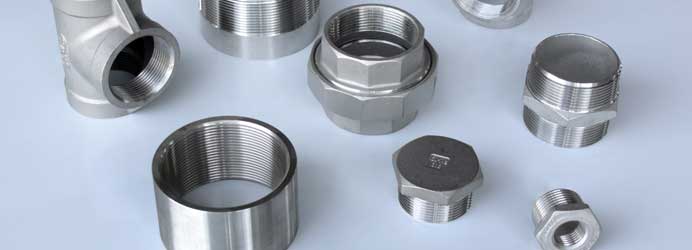 Stainless steel (inox) threaded couplings