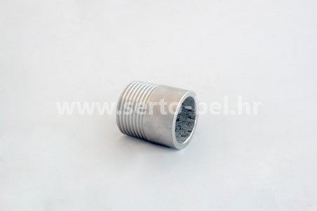 Stainless steel (inox) threaded couplings - Welding nipple