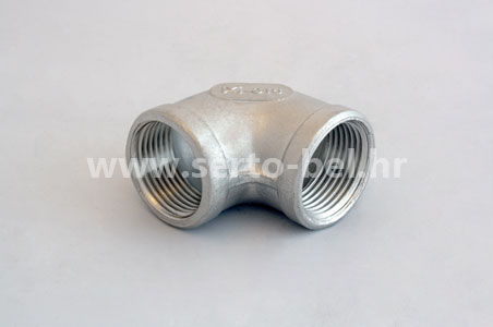 Stainless steel (inox) threaded couplings - Female 90 Elbow