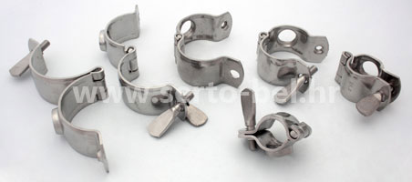 Stainless steel (inox) clips