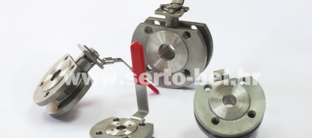 Stainless steel (inox) wafer valves
